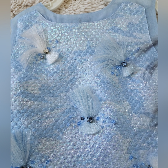 *NWT* VALMAX (Made in Italy) embellished sleeveless top size 5 - Picture 9 of 9